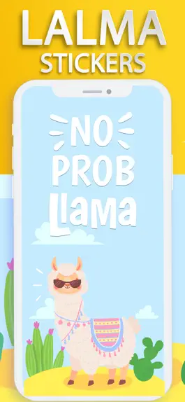 Game screenshot Llama Stickers Emojis mod apk