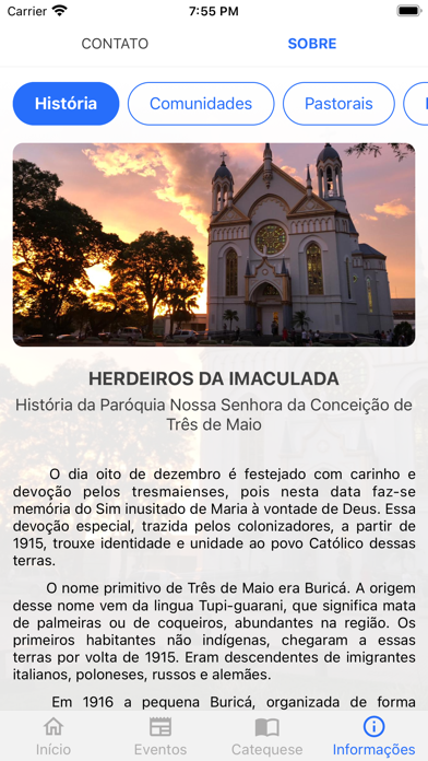 Paróq. Imaculada Conceição TM Screenshot