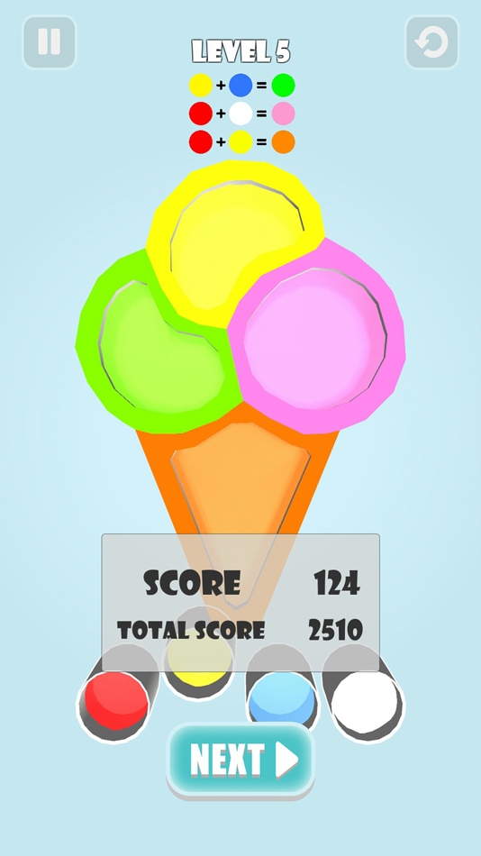 #3. Color Dropper 3D (iOS) 由: Vision For Fun