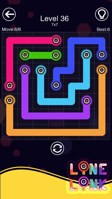 Line Link: Color Block Puzzleのおすすめ画像5