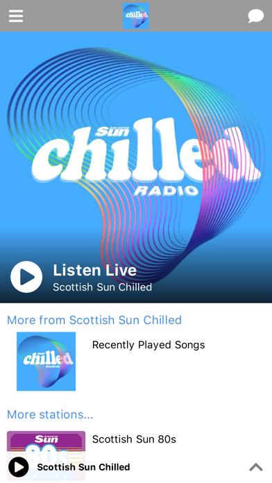 Scottish Sun Radio Screenshot