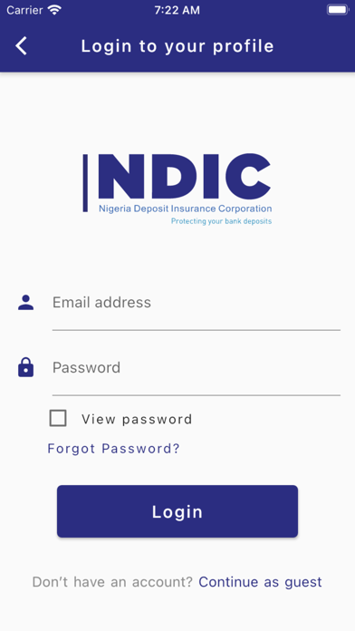 NDIC Mobile Screenshot