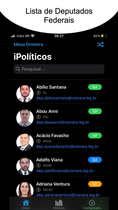 iPolíticos Screenshot