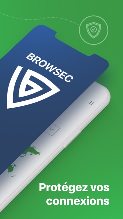 Screenshot #2 pour Browsec VPN: Securite iPhone