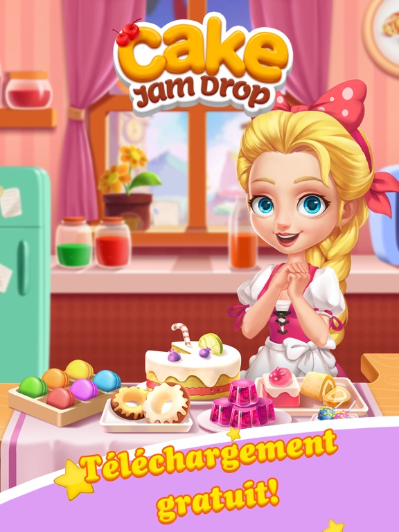 Screenshot #4 pour Cake Jam Drop - New Match Game