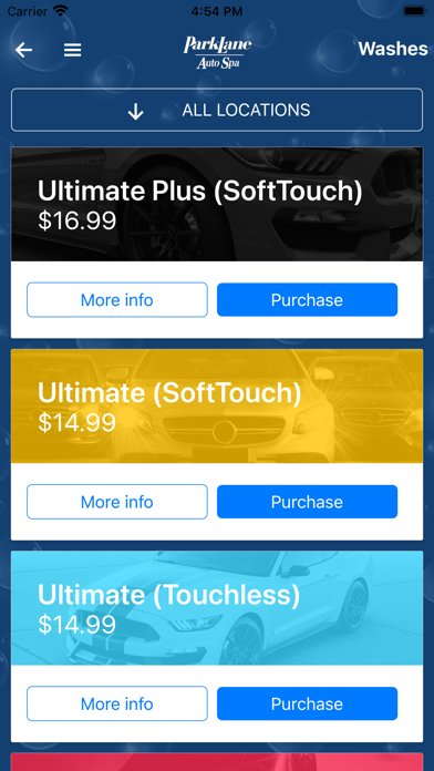 Park Lane Auto Spa Screenshot