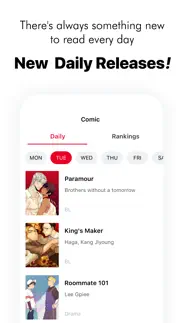 lezhin comics-premium webtoons iphone screenshot 3