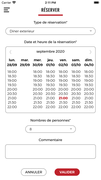 Restaurant Le Pétrin Screenshot