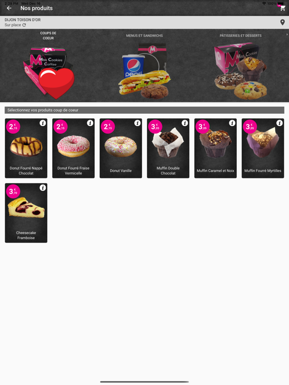 Screenshot #5 pour Miss Cookies Coffee