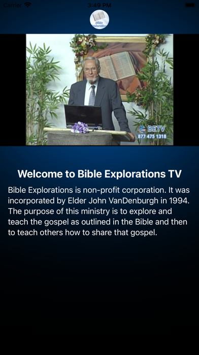 Bible Explorations TV Screenshot