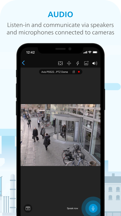 XProtect® Mobile Screenshot