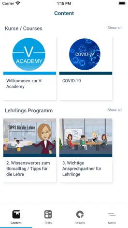 Game screenshot V-Academy Mobile Learning mod apk