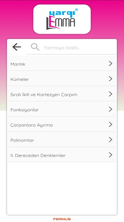 Lemma Video Çözüm