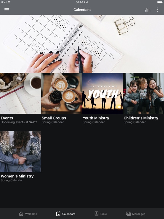St. Andrews Columbus iPad screenshot 2 - Education app