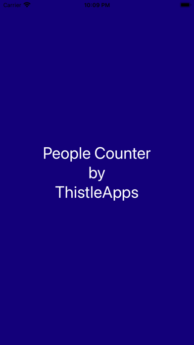 Thistles People Counter Screenshot