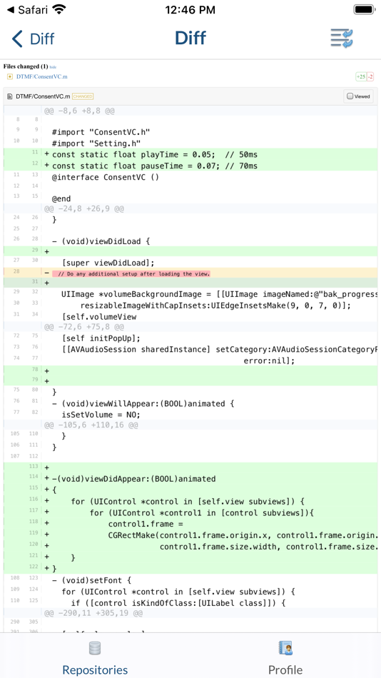 #3. Mini Bucket - BitBucket Client (iOS) By: Hoang Nam Nguyen