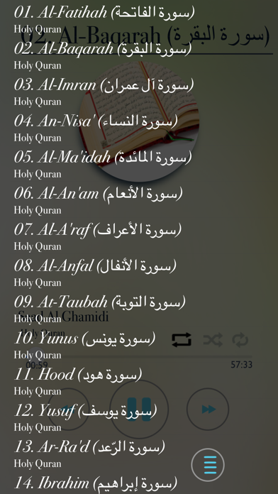 Saad Ghamidi Full Quran 2021 Screenshot