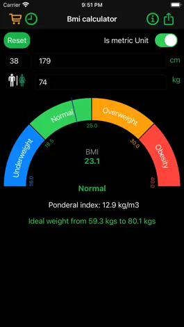 Game screenshot Calculate & Monitor BMI mod apk