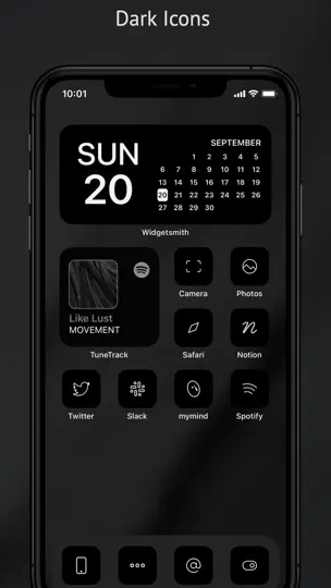 Captura de pantalla de Icono De Aplicación Estética en iPhone 3
