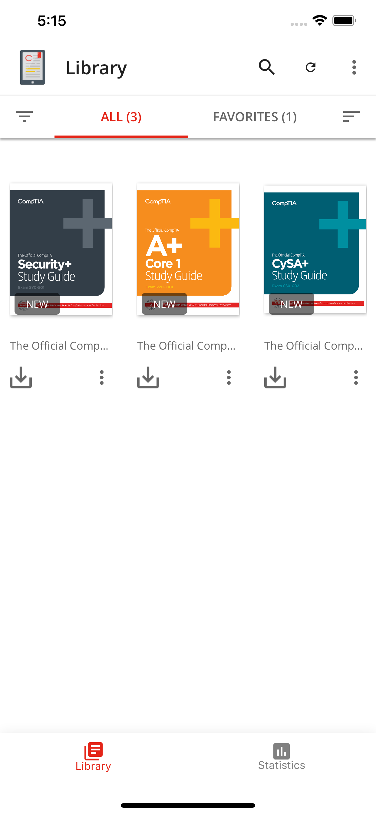 The CompTIA Self-Paced eReader