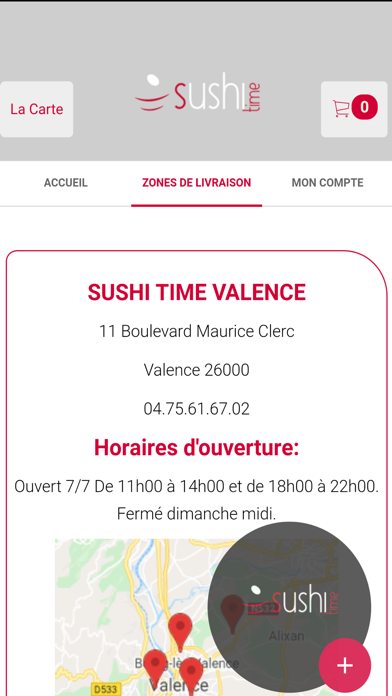 SUSHI TIME VALENCE Screenshot