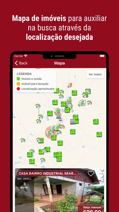 Imobiliária Schneider Screenshot