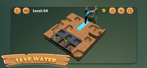 Water connect Puzzle game 3D screenshot #6 for iPhone