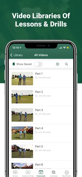 Game screenshot Jim McLean Golf School apk