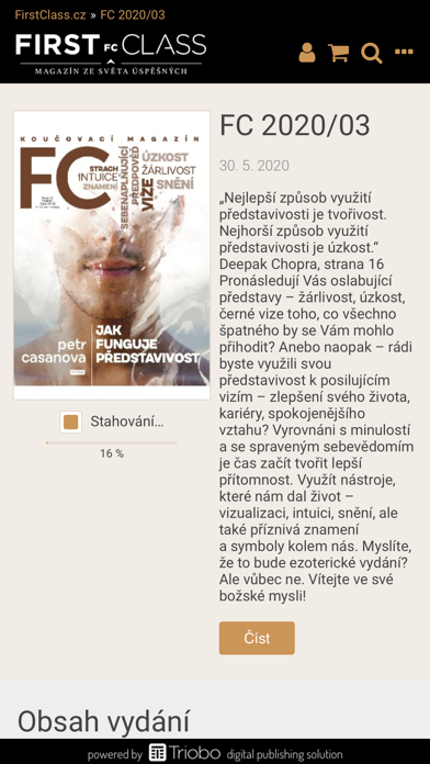 FirstClass.cz screenshot 2
