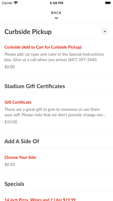 Stadium Sports Club Screenshot