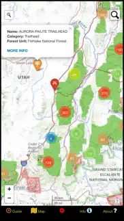 us national forest service map iphone screenshot 1