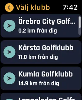 Game screenshot Golf i Sverige - GPS Avstånd apk