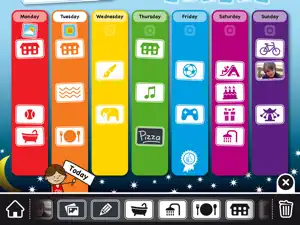 Week Planner for Kids screenshot #2 for iPad