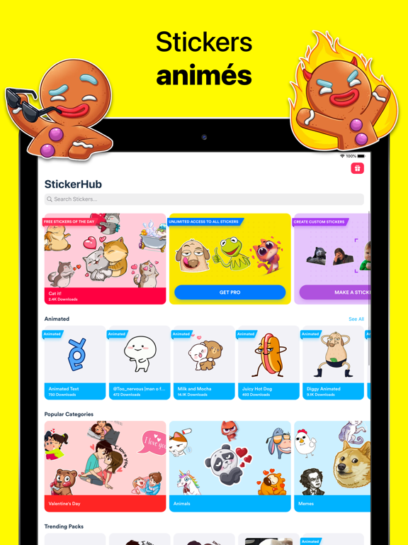 Screenshot #4 pour StickerHub - Sticker Maker