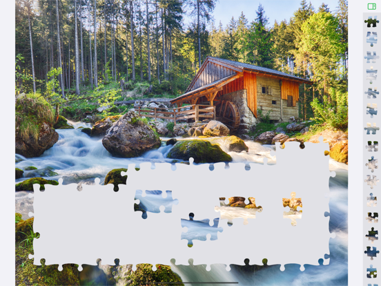 1000 Jigsaw Puzzles Nature iPad app afbeelding 3