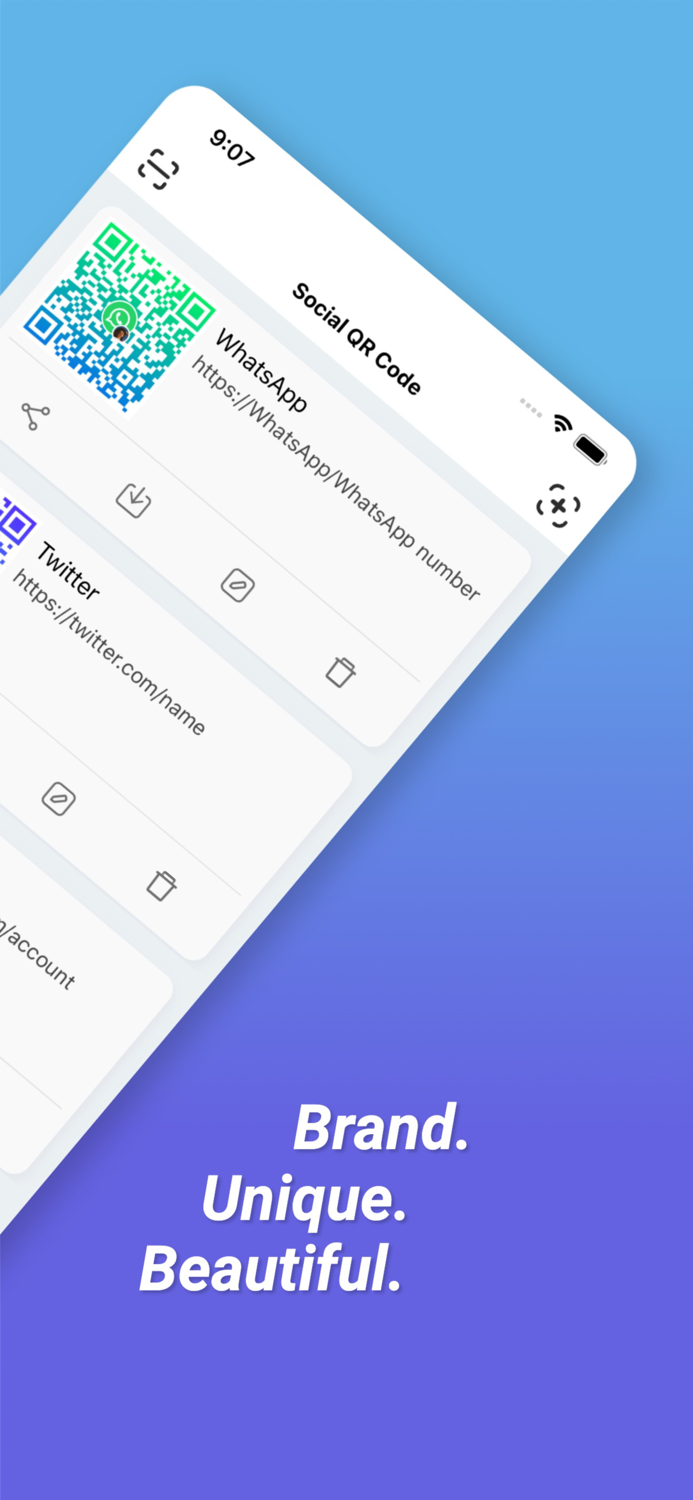 Color QR code Reader Scanner