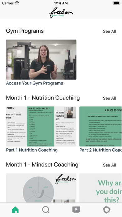 Freedom 24/7 Coaching Screenshot 1 - AppWisp.com Freedom 24/7 Coaching Screenshot 1 - AppWisp.com