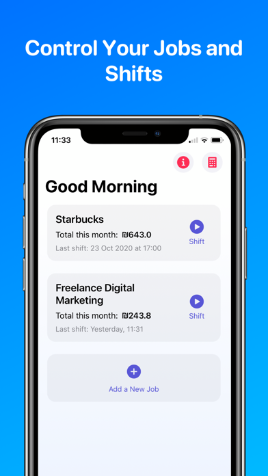 Screenshot #1 pour SalaryBud - Salary Manager