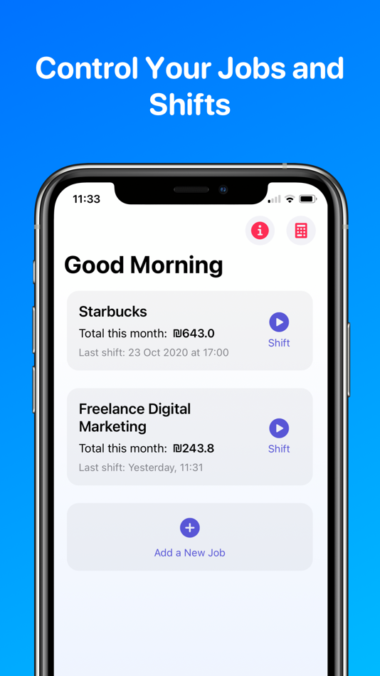 #1. SalaryBud - Salary Manager (iOS) By: Eilon Krauthammer