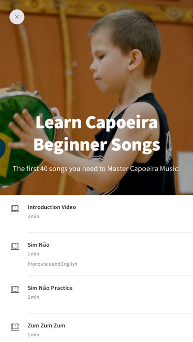 Learn Capoeira Music Screenshot