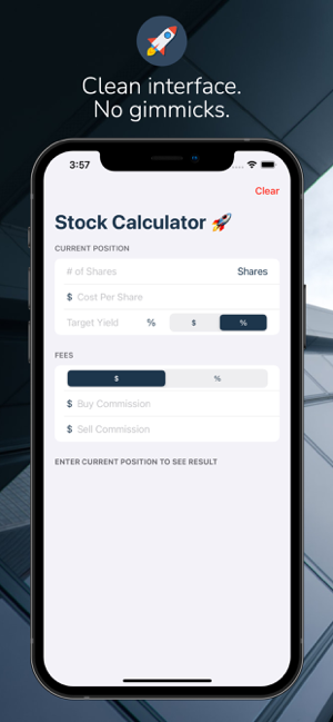 ‎Stock Rocket Calculator Screenshot