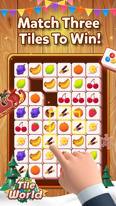 Screenshot #1 pour Tile World: Fruit Candy Puzzle