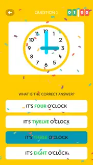 clockwise, learn read a clock! iphone screenshot 1