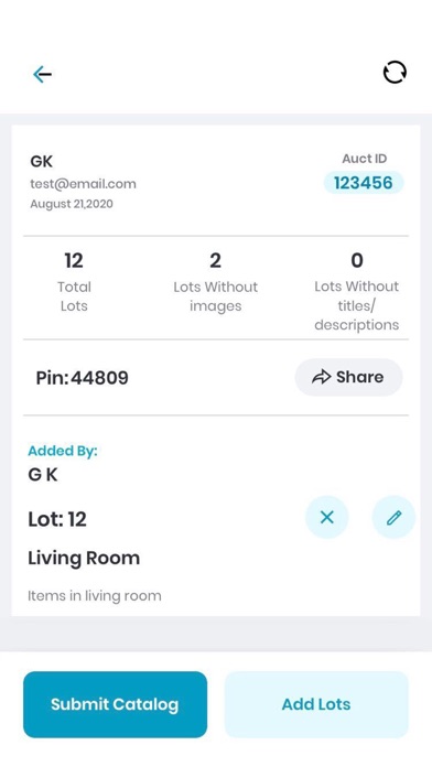 MaxSold Seller Screenshot