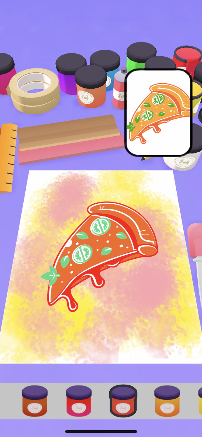 Silk Screen Coloring