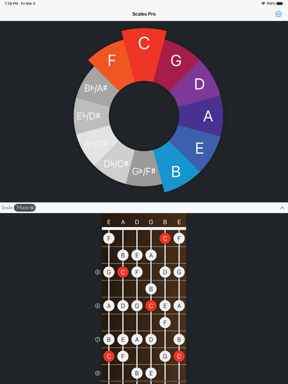 Scales Pro - Chords & Scales screenshot 2