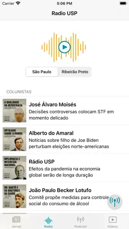 Game screenshot Jornal da USP apk