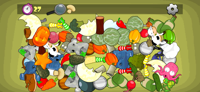 Hidden Objects. Chaos Room