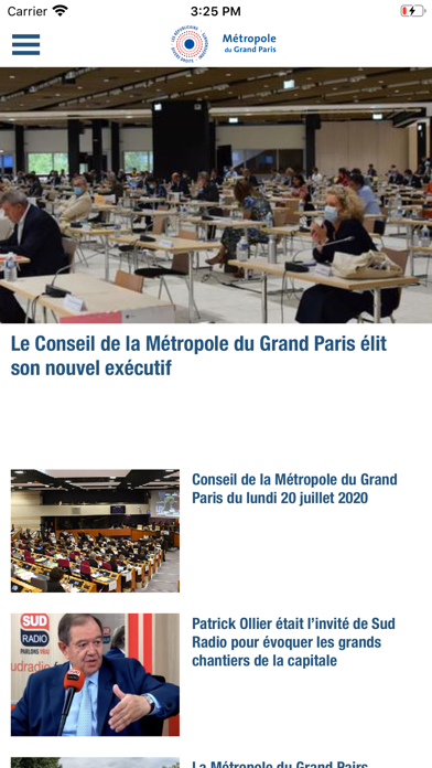 LR Métropole du Grand Paris Screenshot