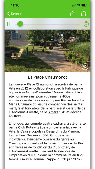 Explore L'Ancienne-Lorette Screenshot